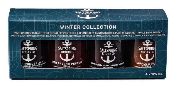 GIFT BOX - WINTER COLLECTION (4 X 125 ML JARS)