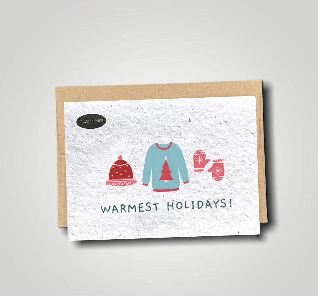 Plantable Christmas Cards