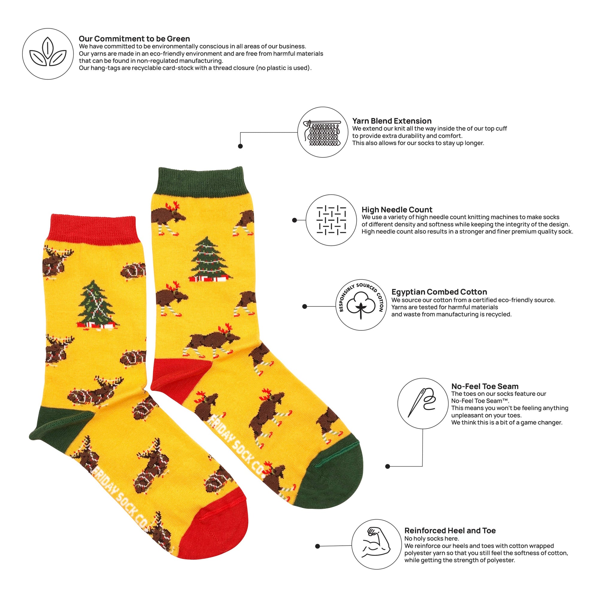 Women’s Socks- Friday Sock Co