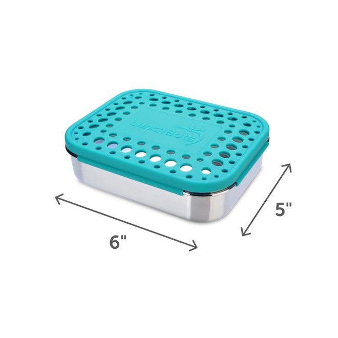 Lunchbots Medium (2.5 Cups / 600ml) 4 Section Food Container