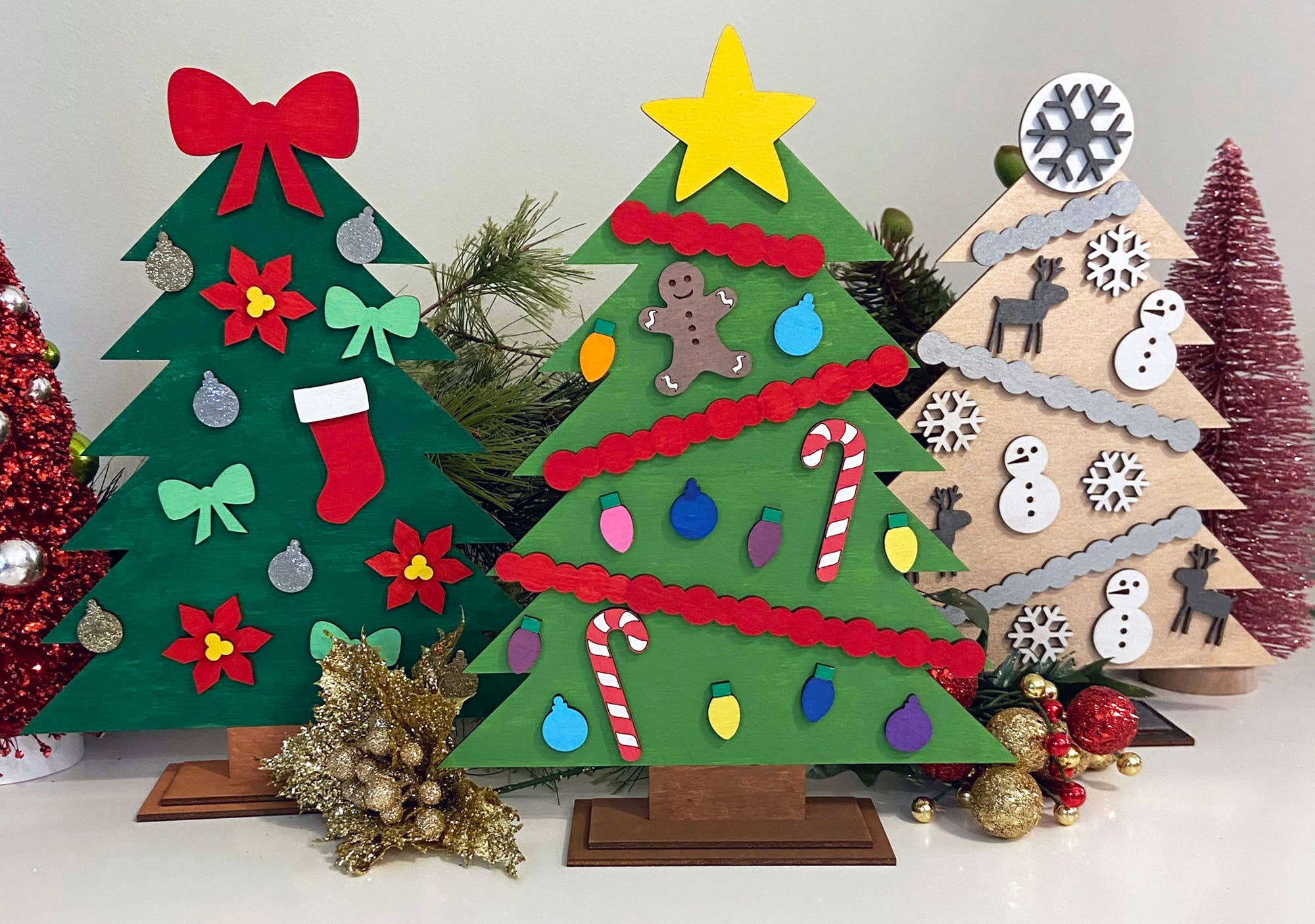 Paintable Christmas Tree DIY Kit