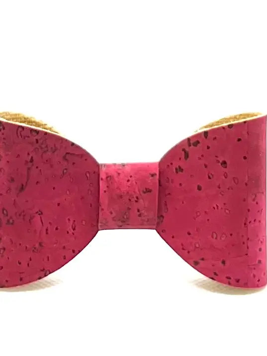 Alligator Clip Cork Bow