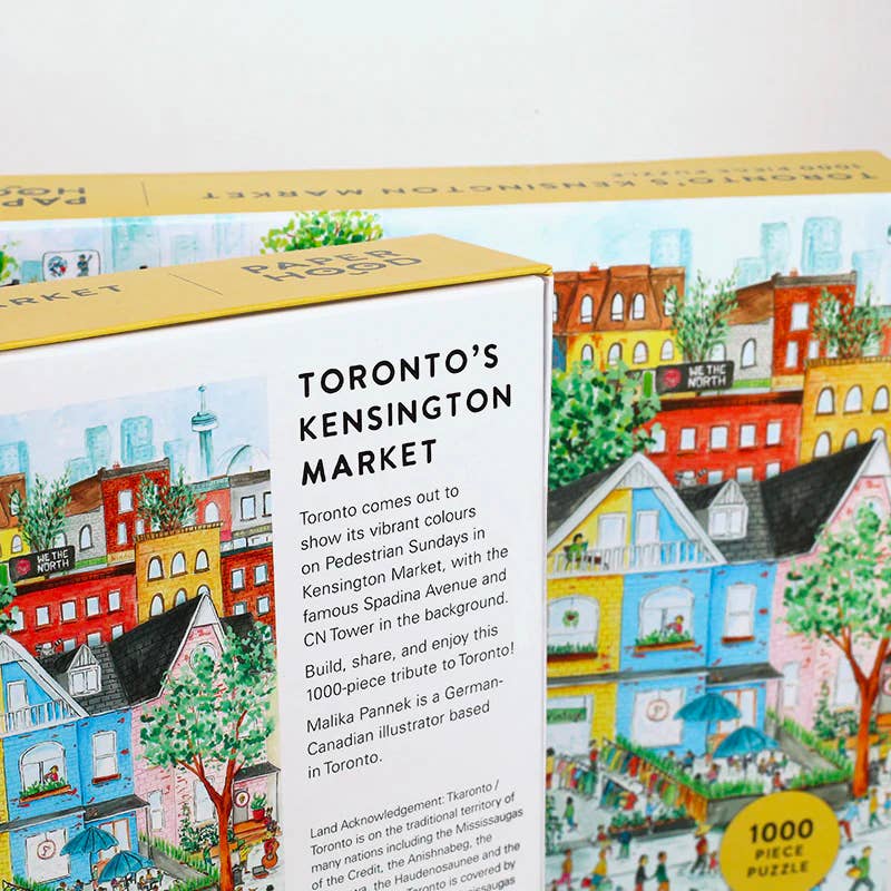 Toronto Kensington Market Puzzle (New "No Frills" Box)