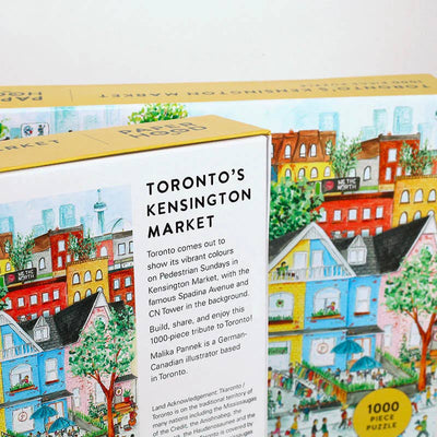 Toronto Kensington Market Puzzle (New "No Frills" Box)