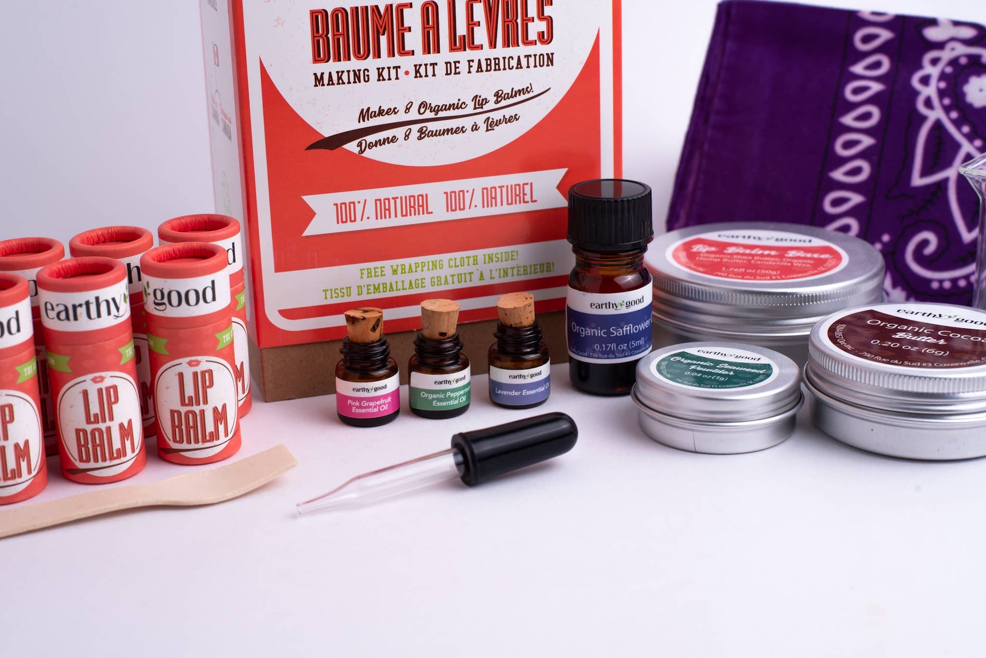 DIY Organic Lip Balm Kit (Adults)