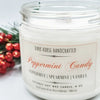 Peppermint Candy - Christmas, Natural Coconut Soy Candle