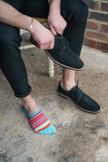 Men’s Bamboo 'No Show' Socks - Swole Panda