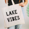 Lake Vibes Cottage Summer Tote Bag