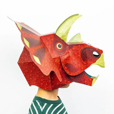 Make Your Own Triceratops Mask