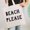 Beach Please Summer Tote Bag