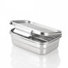 Minimal Stainless Steel Lunch Bento Box 1000 ml