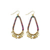 Raja Rainbow Charmed  Teardrop Earrings