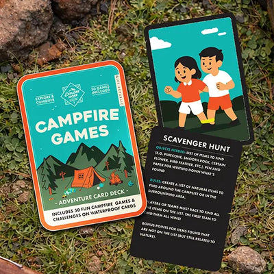 Campfire Games card tin
