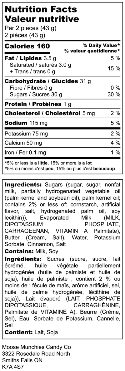 Snickerdoodle Fudge: Moose Munchies