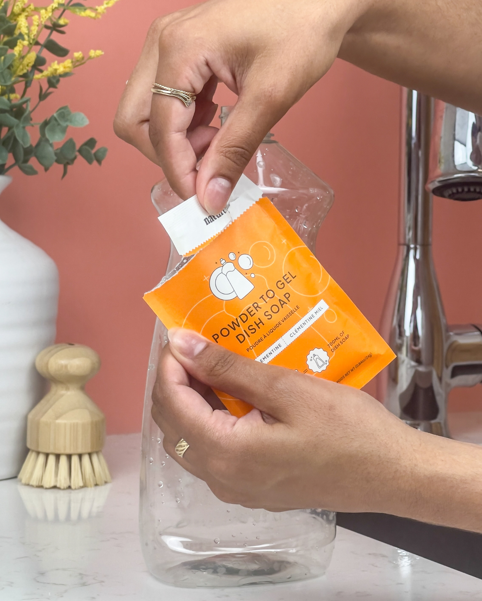 Powder to Gel Dish Soap - Nature Bee