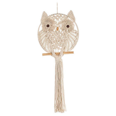 Macrame Owl Wall Hanging