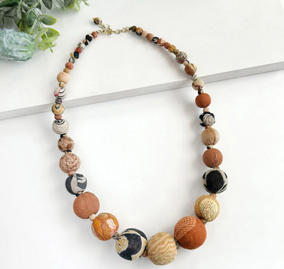 Kantha Desertscape Necklace - World Finds