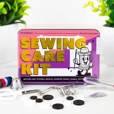 Sewing Care Kit tin open