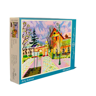 Arty Avenue - 1000 Piece Adult Jigsaw Puzzle