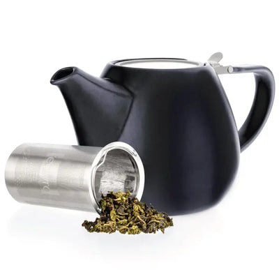 Porcelain Teapot With Infuser 34oz - Tealyra