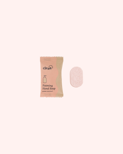 Foaming Hand Soap Refill Tablet - Warm Coconut Scent: Nature Bee