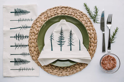 Trees Napkin 2 Set - Your Green Kitchen