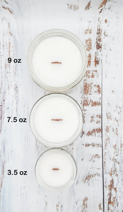 White Christmas Soy Candle- Dark Horse Handcrafted