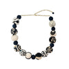 Kantha Indigo Bauble Necklace