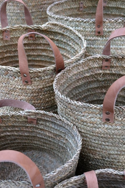 Seagrass Woven Laundry Basket - The Boho Lab