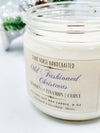 Old Fashioned Christmas Soy Candle- Dark Horse Handcrafted