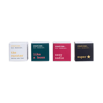 Greatest Hits Minis Kit | Natural Deodorant | 4 x 5g