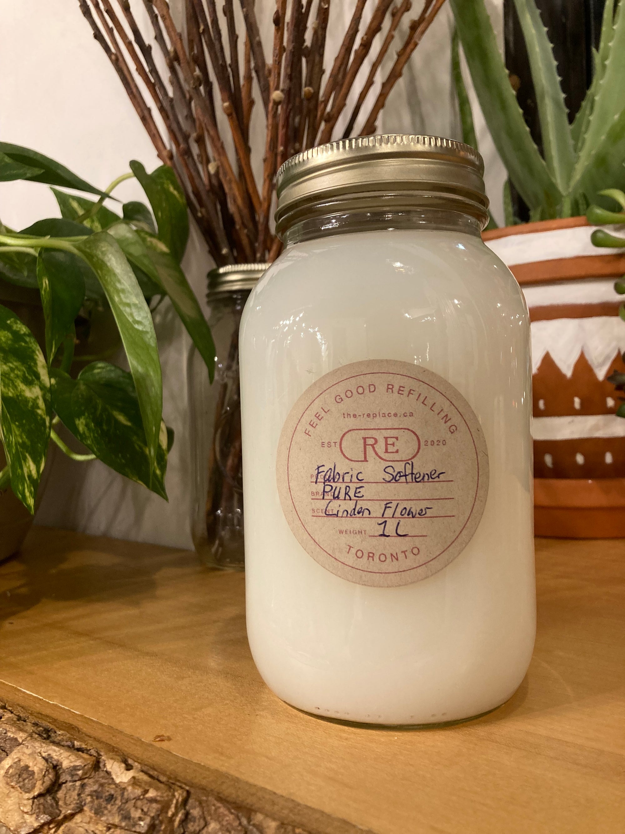 Fabric Softener Linden Flower Jars - PURE