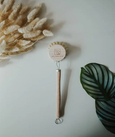 Wooden Dish Brush with Handle Zero Waste Movement