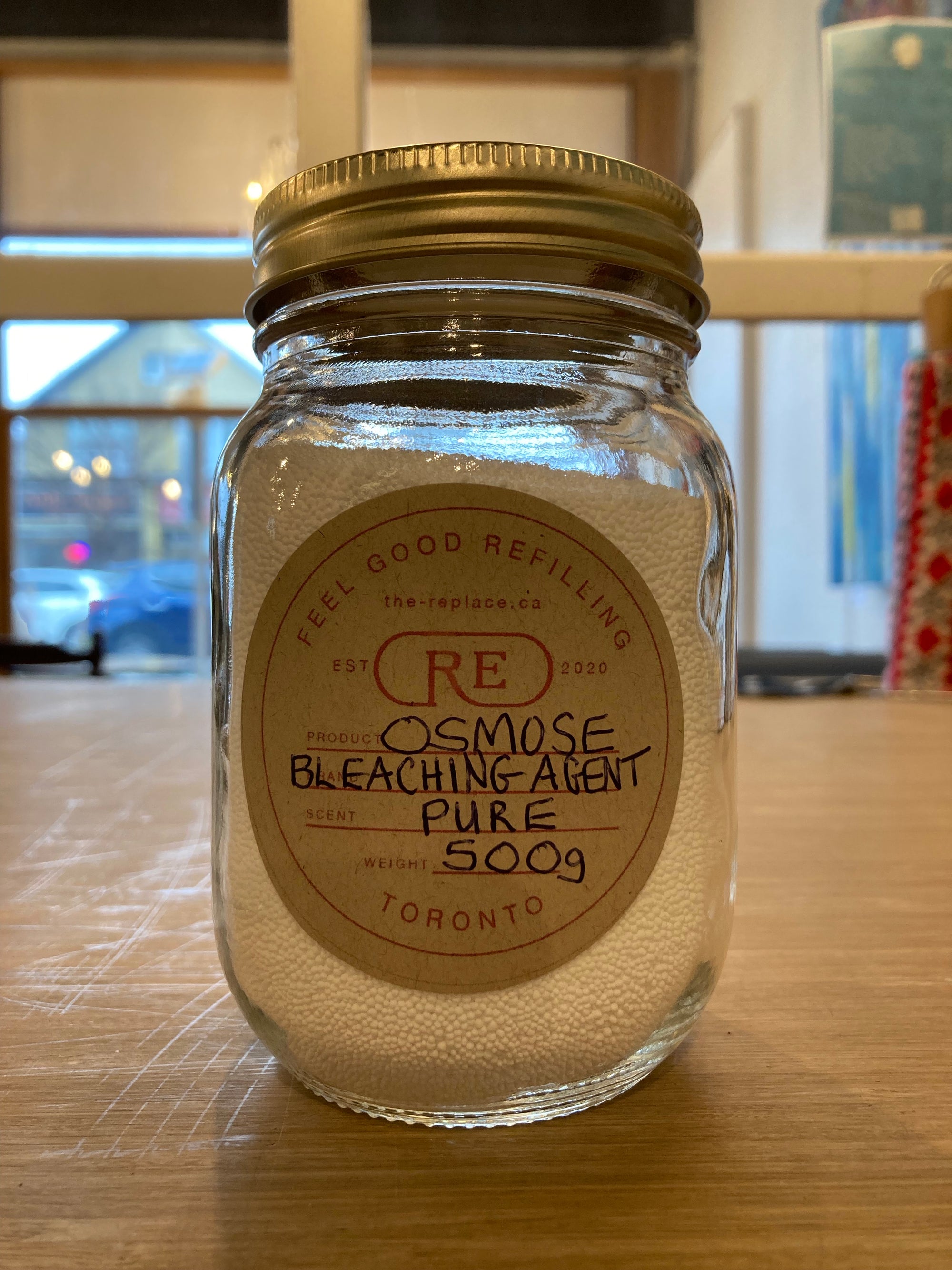 Bleaching Agent Jar