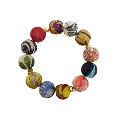 Kantha Trio Bracelet