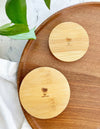 Bamboo Mason Jar Lids - Me Mother Earth