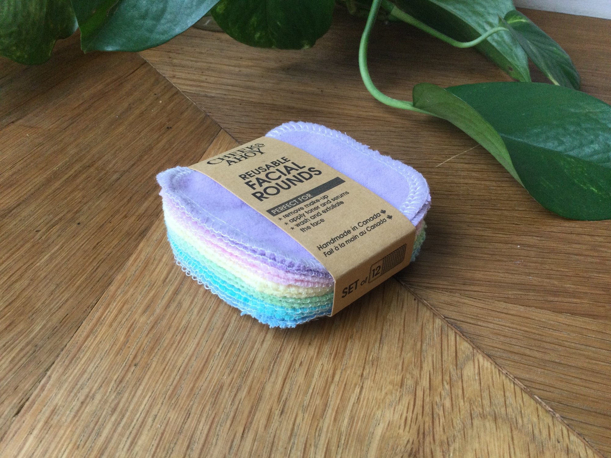 Reusable Facial Rounds (Set of 12) - Cheeks Ahoy