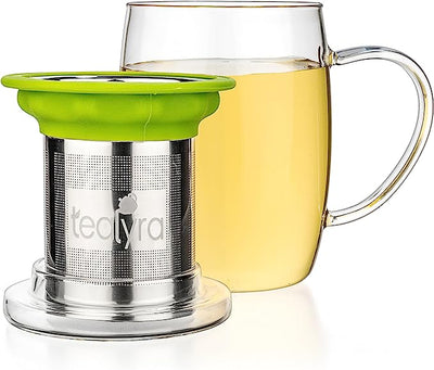 Glass Mug With Infuser - Tealyra