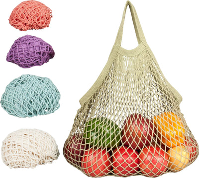 Mesh String Market Bag (Short Handle)