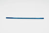 stainless steel reusable straw straight blue