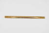 stainless steel reusable bubble tea straw gold