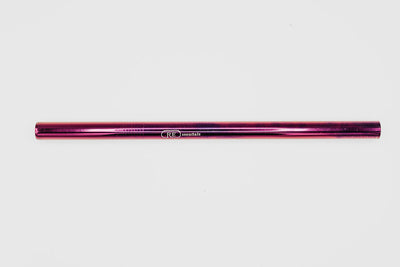 stainless steel reusable bubble tea straw purple