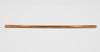 stainless steel reusable straw straight rose gold